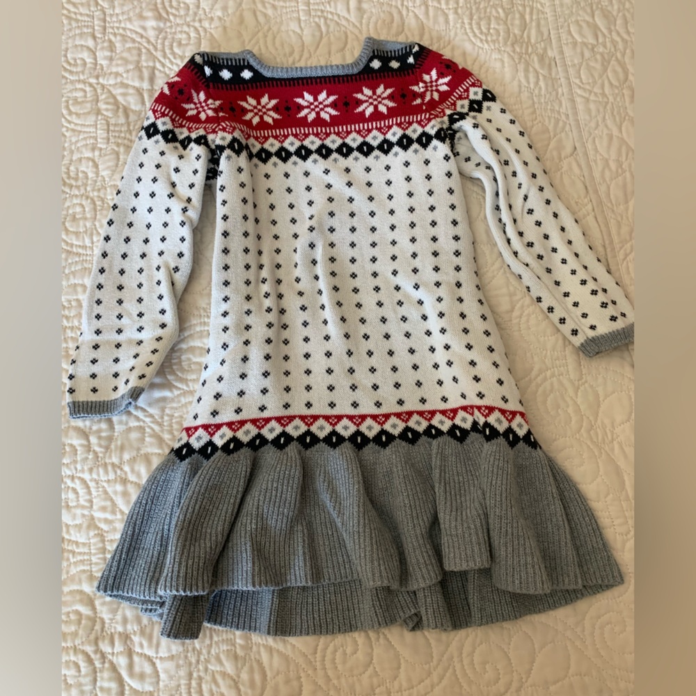 Gymboree Holiday sweater dress